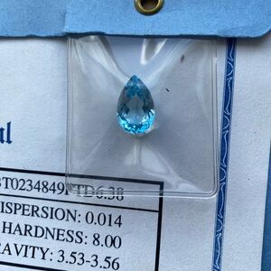 Blue Topaz Gem